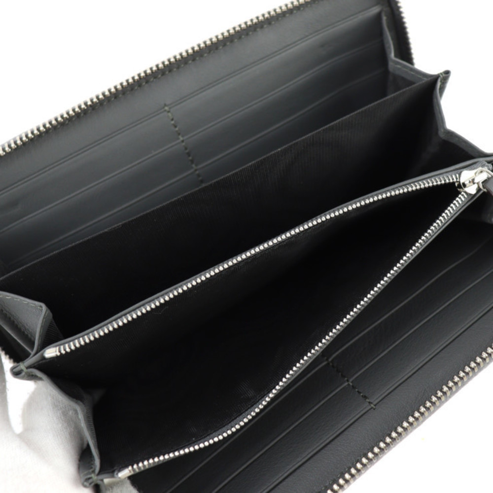 Gucci Zip Around Long Wallet Python Gray - image 7